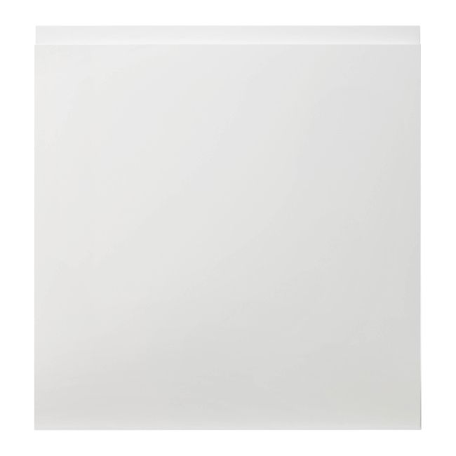 Front kuchenny do szafki z AGD GoodHome Garcinia 60 x 62,6 cm biały połysk