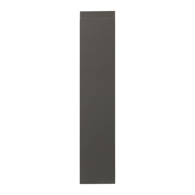 Front kuchenny do szafki GoodHome Garcinia pełny 15 cm antracyt