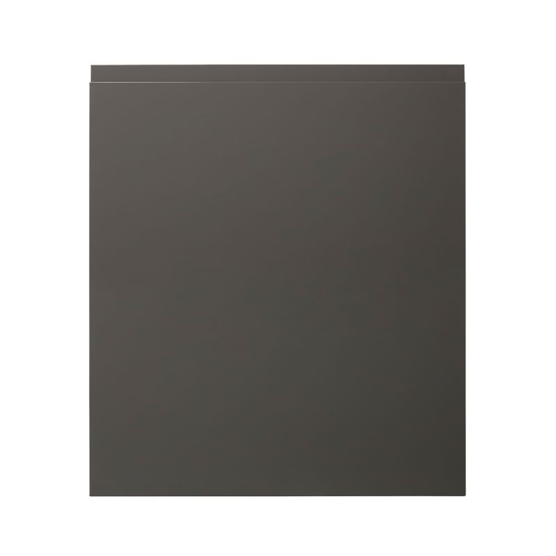 Front kuchenny do szafki z AGD GoodHome Garcinia 60 x 68,7 cm antracyt
