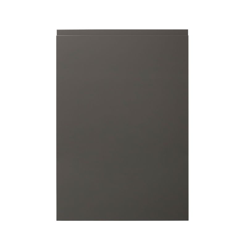 Front kuchenny do szafki wysokiej z AGD GoodHome Garcinia 60 x 86,7 cm antracyt