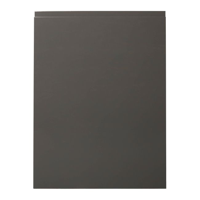 Front kuchenny do szafki wysokiej z AGD GoodHome Garcinia 60 x 80,6 cm antracyt