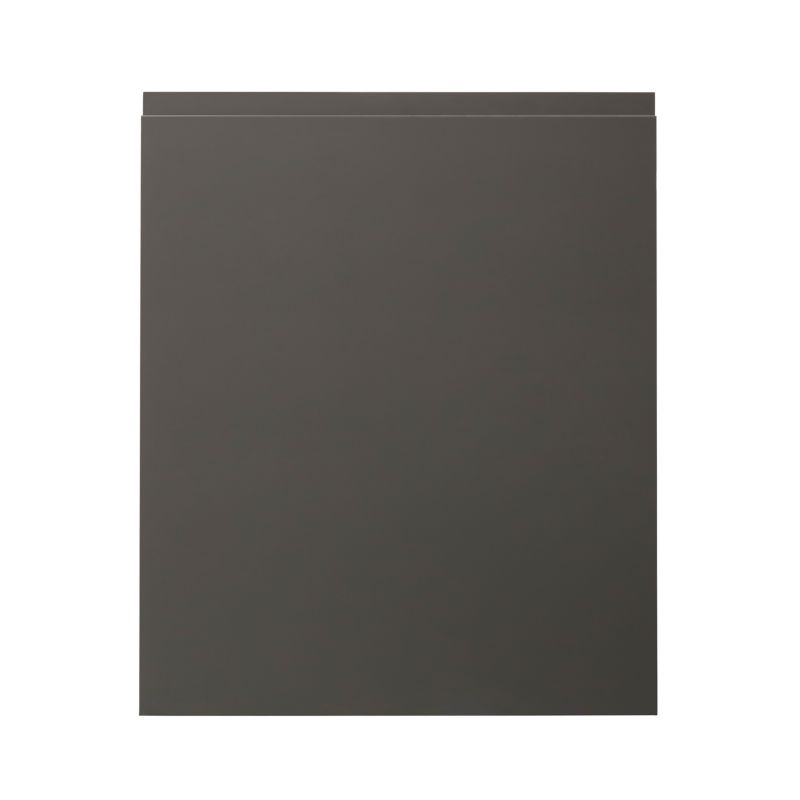 Front kuchenny do szafki wysokiej z AGD GoodHome Garcinia 60 x 72,3 cm antracyt