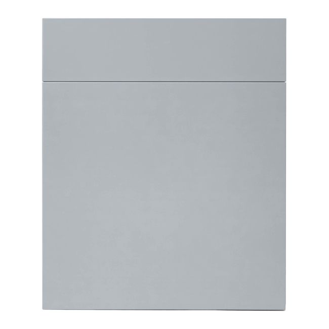 Front kuchenny do szafki z szufladą GoodHome Alisma 60 cm szary połysk