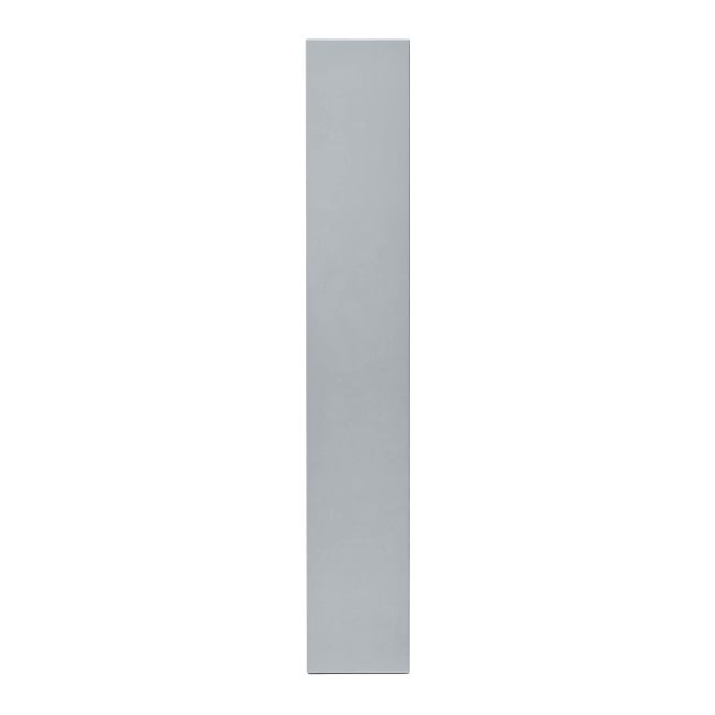 Front kuchenny do szafki wiszącej wysokiej GoodHome Alisma 15 cm szary połysk