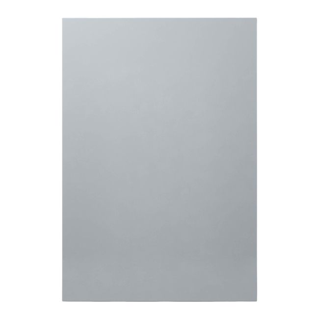 Front kuchenny do szafki wysokiej z AGD GoodHome Alisma 60 x 86,7 cm szary połysk