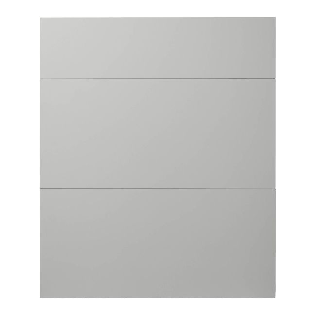 Front kuchenny do szafki z 3 szufladami GoodHome Balsamita 60 cm szary mat