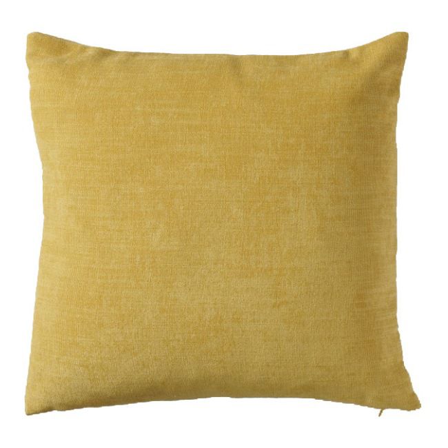 Poduszka GoodHome Pahea 45 x 45 cm musztardowa