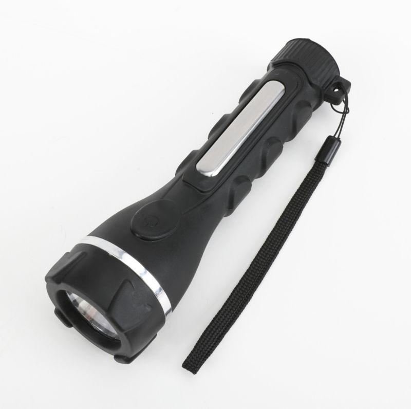 Latarka LED gumowana 50 lm 2 x AA