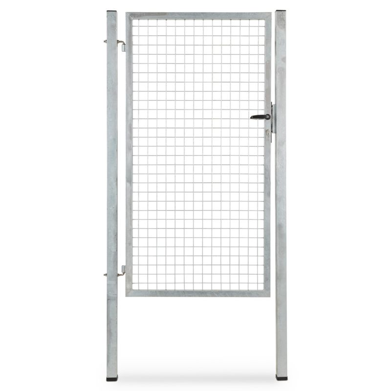Furtka panelowa uniwersalna ze słupkami Klikstrom 100 x 170 cm ocynk