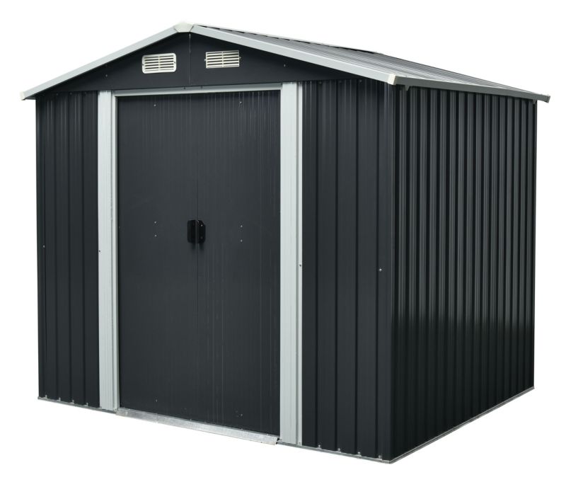 Domek narzędziowy GoodHome metalowy 236 x 195 x 210 cm