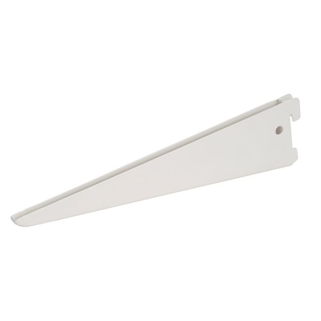 Wspornik podwójny Form Twinny 12 cm biały