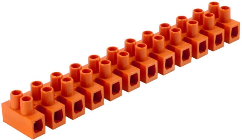Listwa zaciskowa 12 x 2,5 mm2 niepalna