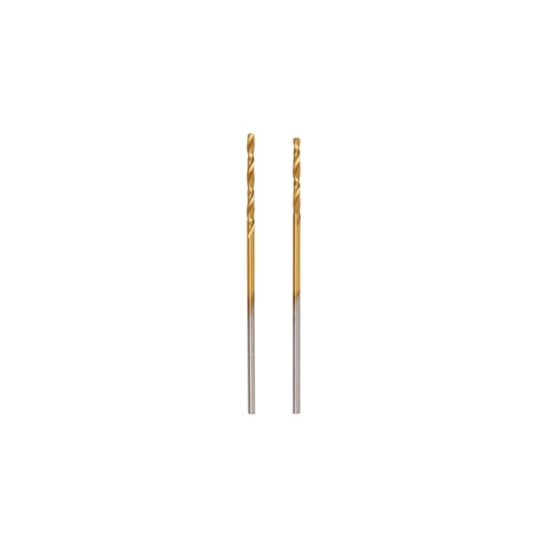 Wiertło do metalu Erbauer TiN HSS 1 mm 2 szt.