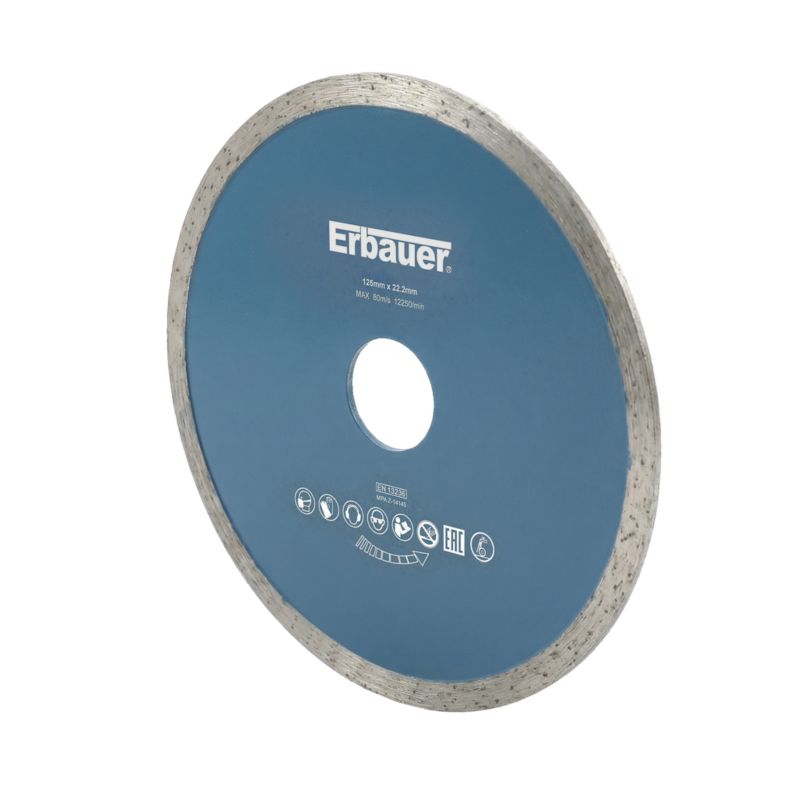 Tarcza diamentowa Erbauer ciągła 125 x 22,2 mm