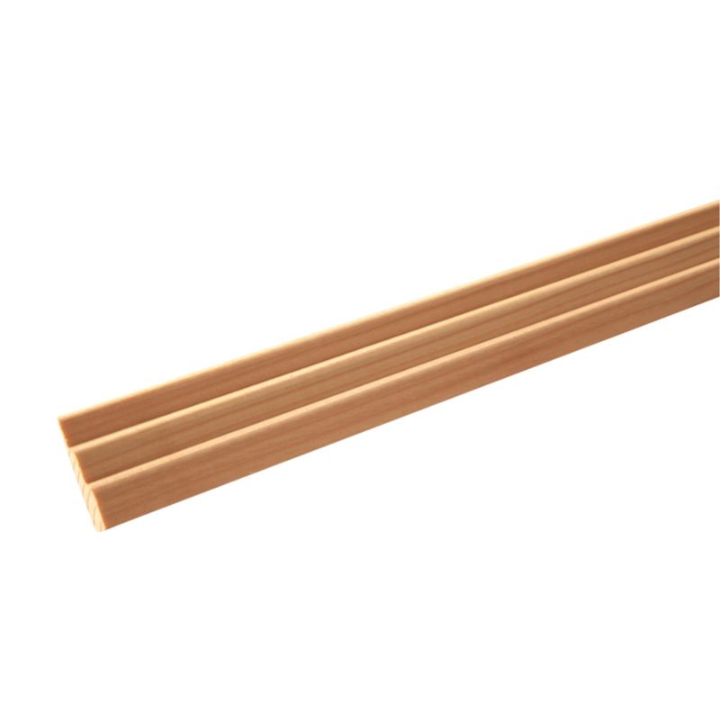 Listwa przypodłogowa bezsęczna 9 x 38 x 2400 mm sosna