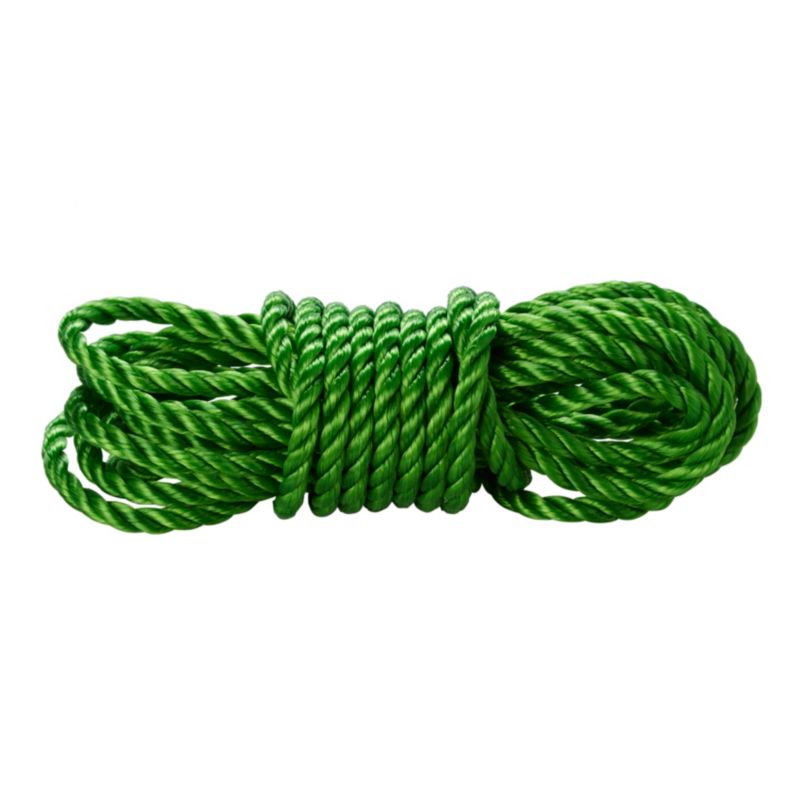 Lina skręcana polipropylenowa Diall 10 mm x 50 m zielona