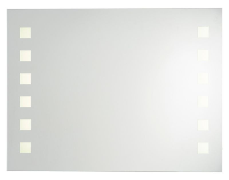 Lustro prostokątne Cooke&Lewis Rozel 60 x 80 cm z oświetleniem LED