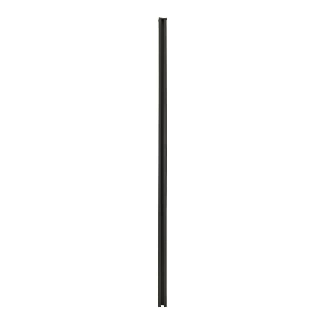 Słupek stalowy GoodHome Neva 7 x 7 x 240 cm szary ocynk