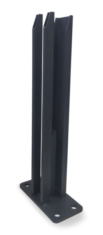 Podstawa słupa Klikstrom Neva 40 cm szara