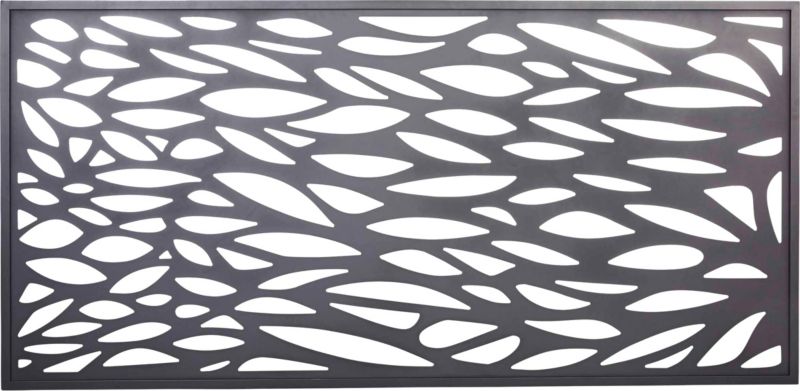 Moduł dekoracyjny Klikstrom Neva aluminiowy 88 x 179 cm szary