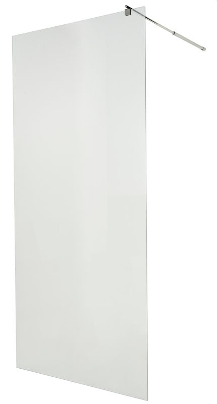Kabina prysznicowa walk-in Onega 90 cm chrom/transparentna