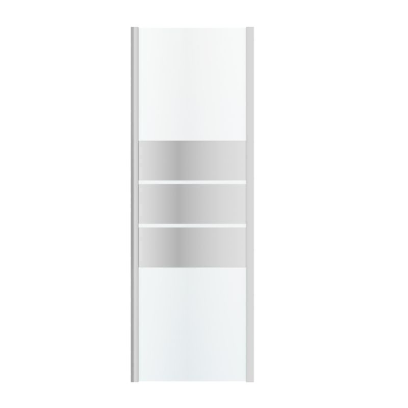 Ścianka prysznicowa GoodHome Beloya 70 cm chrom/szkło lustrzane