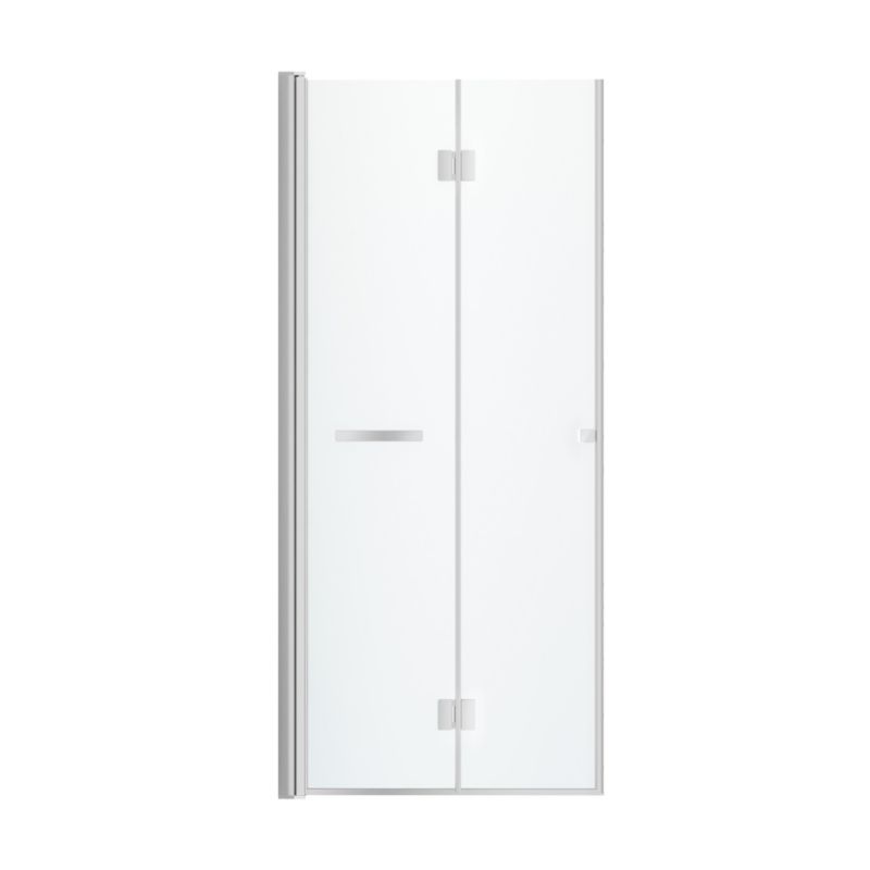 Drzwi prysznicowe składane GoodHome Beloya 90 cm chrom/transparentne