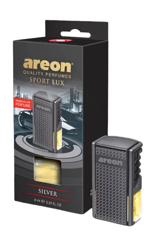 Zapach do samochodu Areon Car Silver 8 ml