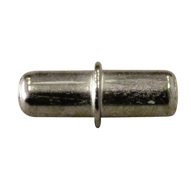 Kołki do półek 5 mm stal/nikiel 8 szt.
