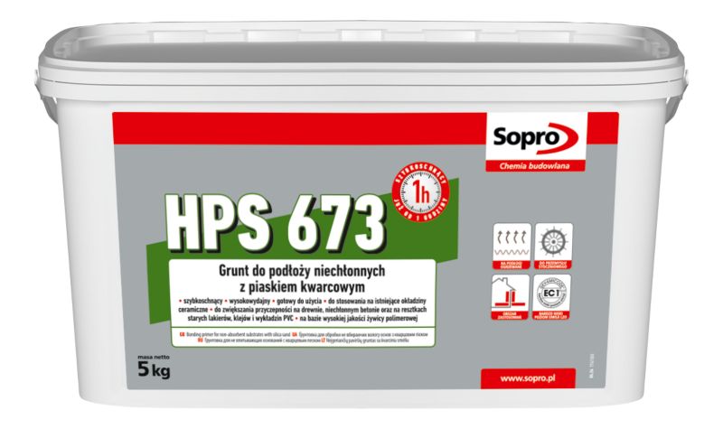Grunt podłogowy Sopro niechłonny HPS673 5 kg