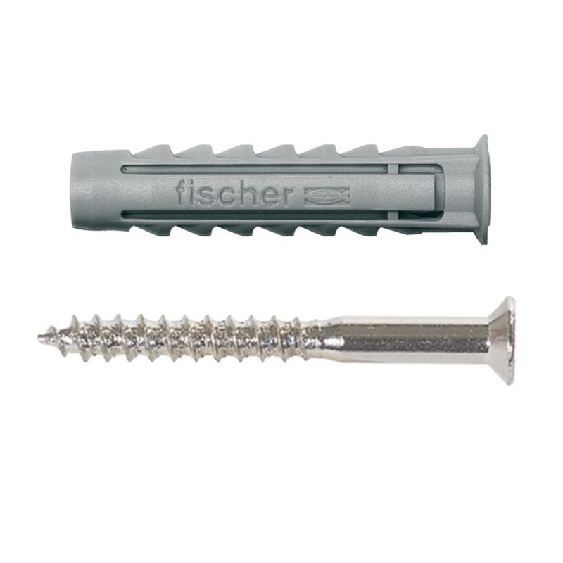 Kołki rozporowe Fischer SX 8 x 40 mm z wkrętem 50 szt.