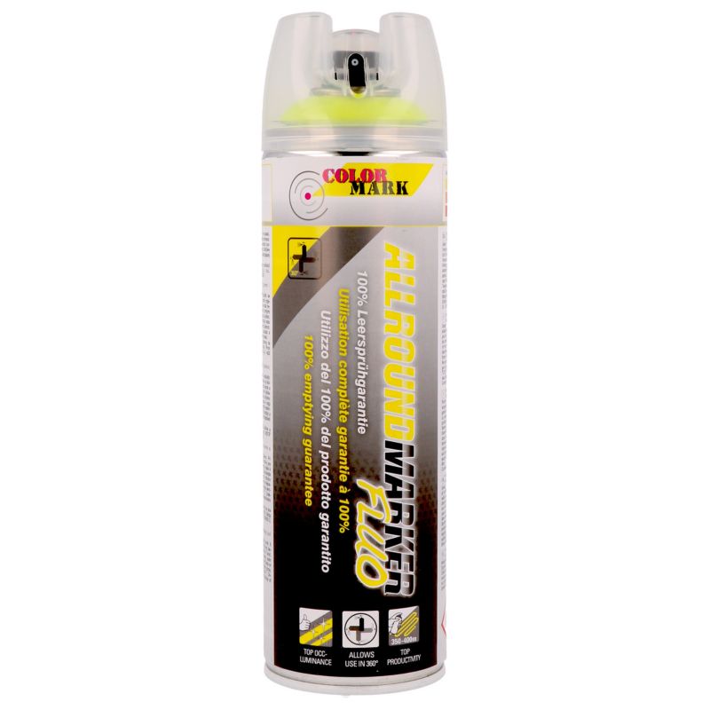 Spray Dupli Color Spotmark 360°C neon żółty 0,5 l