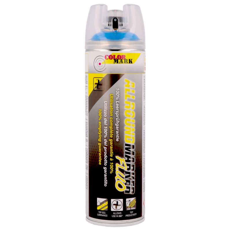 Spray Dupli Color Spotmark 360°C neon niebieski 0,5 l