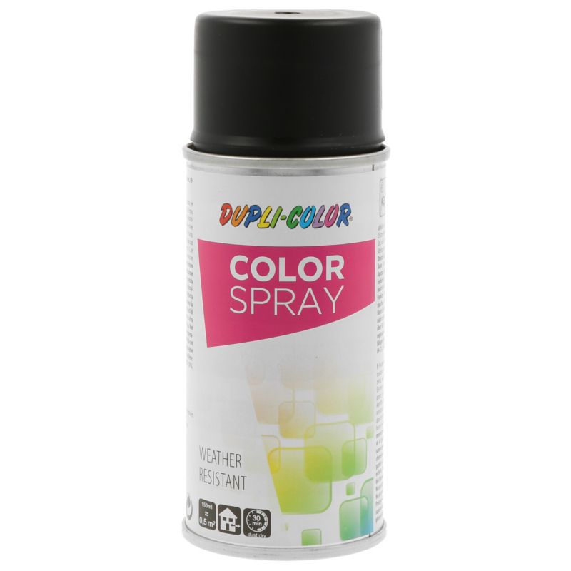 Spray Dupli Color czarny matowy RAL 9005 0,15 l