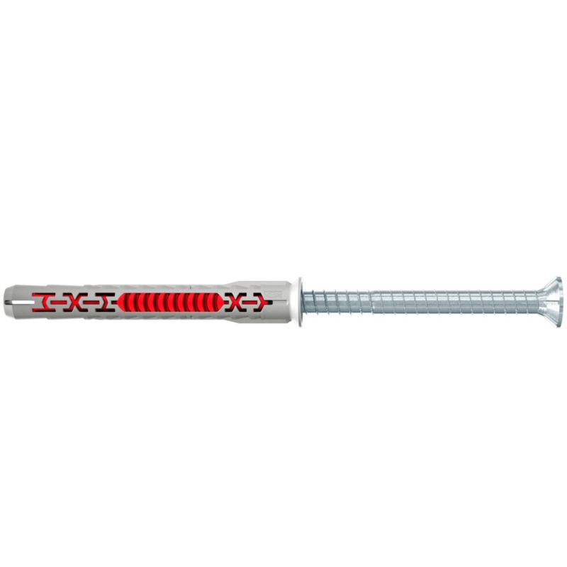 Kołek ramowy Fischer DuoXpand 8 x 80 T z wkrętem 50 sztuk