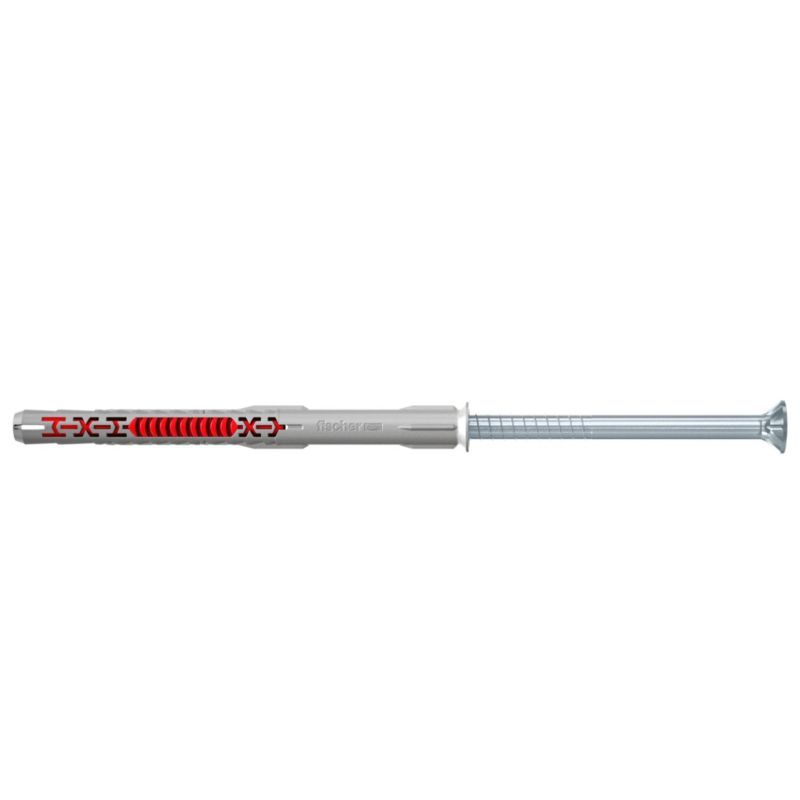 Kołek ramowy Fischer DuoXpand 8 x 120 T z wkrętem 50 sztuk