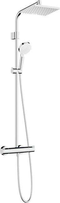 Kolumna prysznicowa Hansgrohe Waterforms 23 x 23 cm 2-funkcyjna z baterią termostatyczną