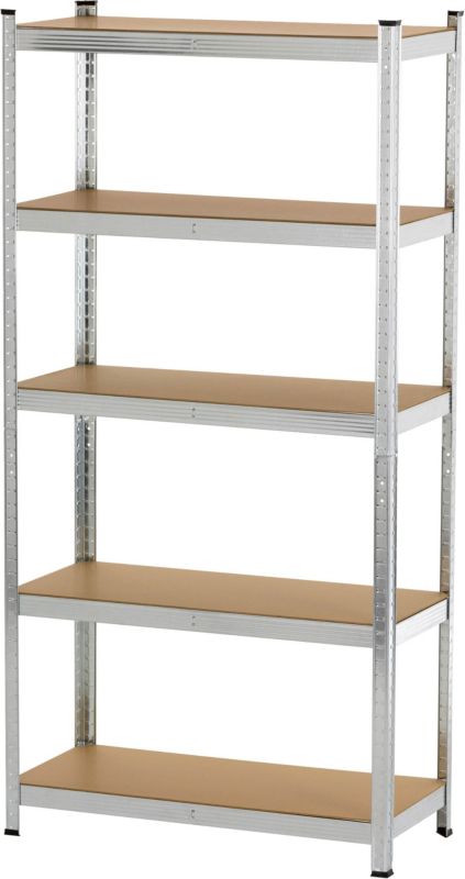 Regał metalowy 180 x 90 x 40 cm 175 kg 5 półek