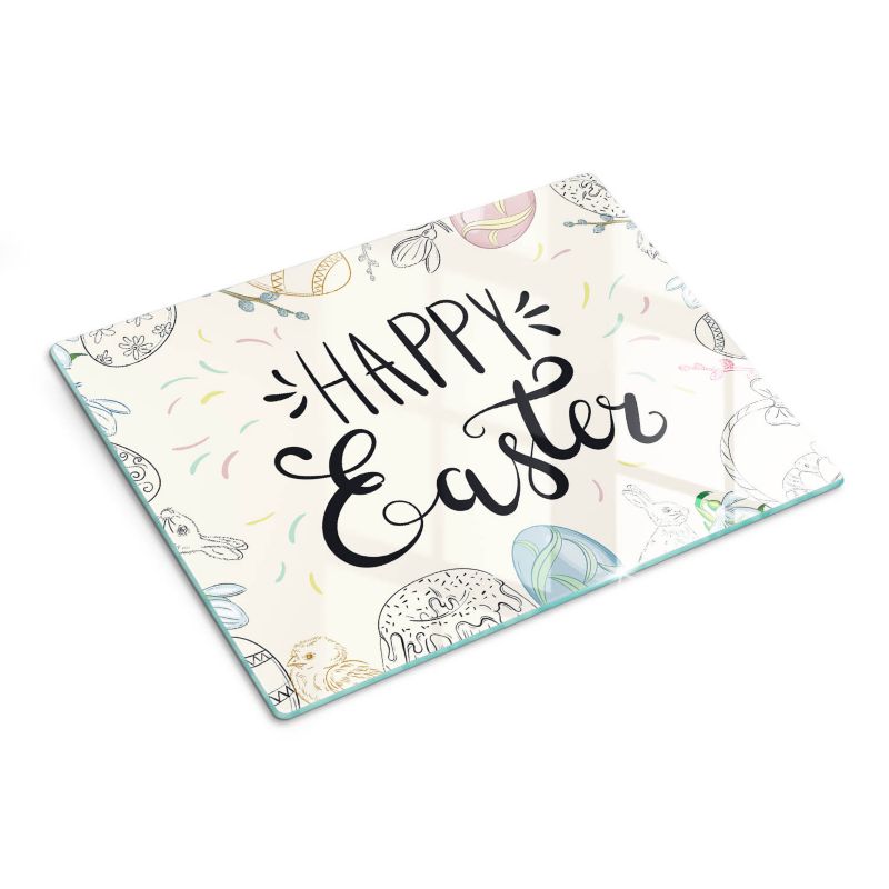 Deska kuchenna Wallfluent 30x40 Napis Happy Easter 1szt