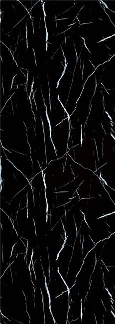 Płyta ścienna PCV 2440 x 610 mm marmur czarny