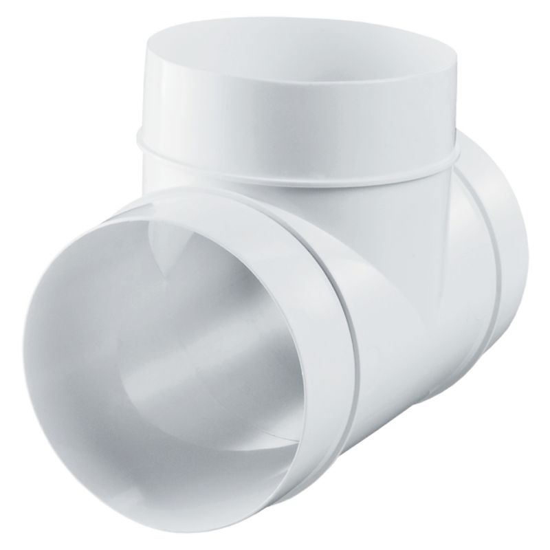Trójnik okrągły Vents fi 125 mm