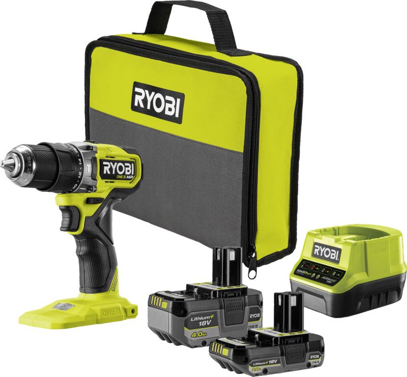 Wiertarko-wkrętarka udarowa Ryobi RPD18C1-242S One+ 18V 60Nm