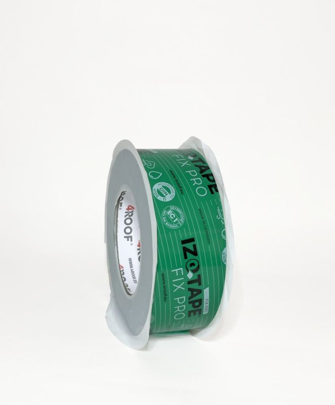 4ROOF Taśma do membrany dachowej i folii IZOTAPE FIX PRO 50mm x 25mb x 2 rolki - 50mb (komplet). Super jakość, mocna, zbrojona