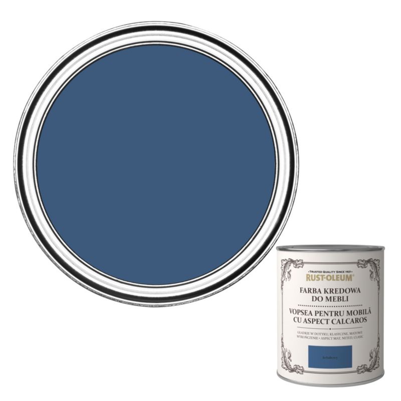 Farba kredowa do mebli Rust-Oleum kobaltowy 0,75 l