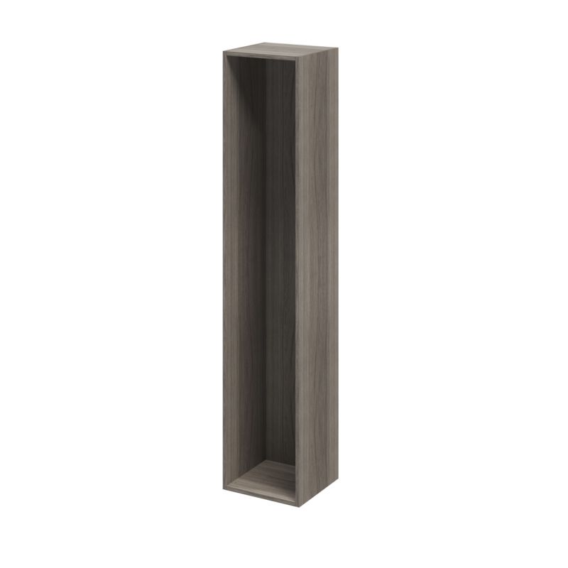 Korpus GoodHome Atomia 35 x 187,5 x 37,5 cm dąb szary