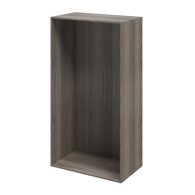 Korpus GoodHome Atomia 58 x 187,5 x 100 cm dąb szary