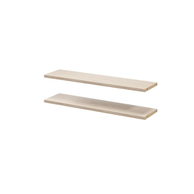 Półka do korpusu GoodHome Atomia 20 x 75 cm dąb 2 szt.