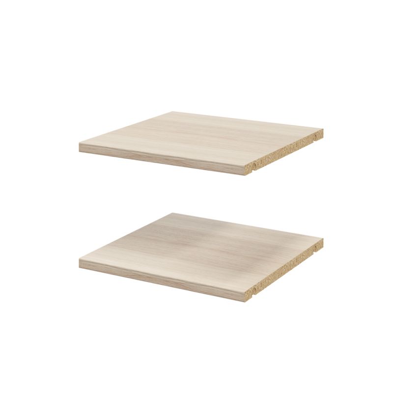 Półka do korpusu GoodHome Atomia 35 x 37,5 cm dąb 2 szt.
