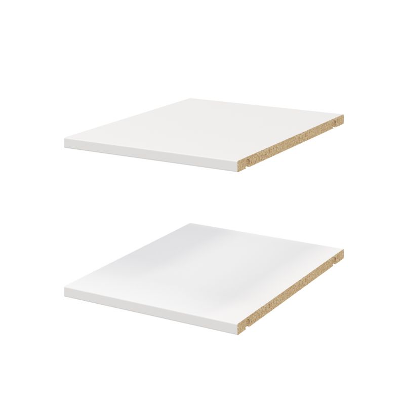 Półka do korpusu GoodHome Atomia 45 x 37,5 cm biały 2 szt.
