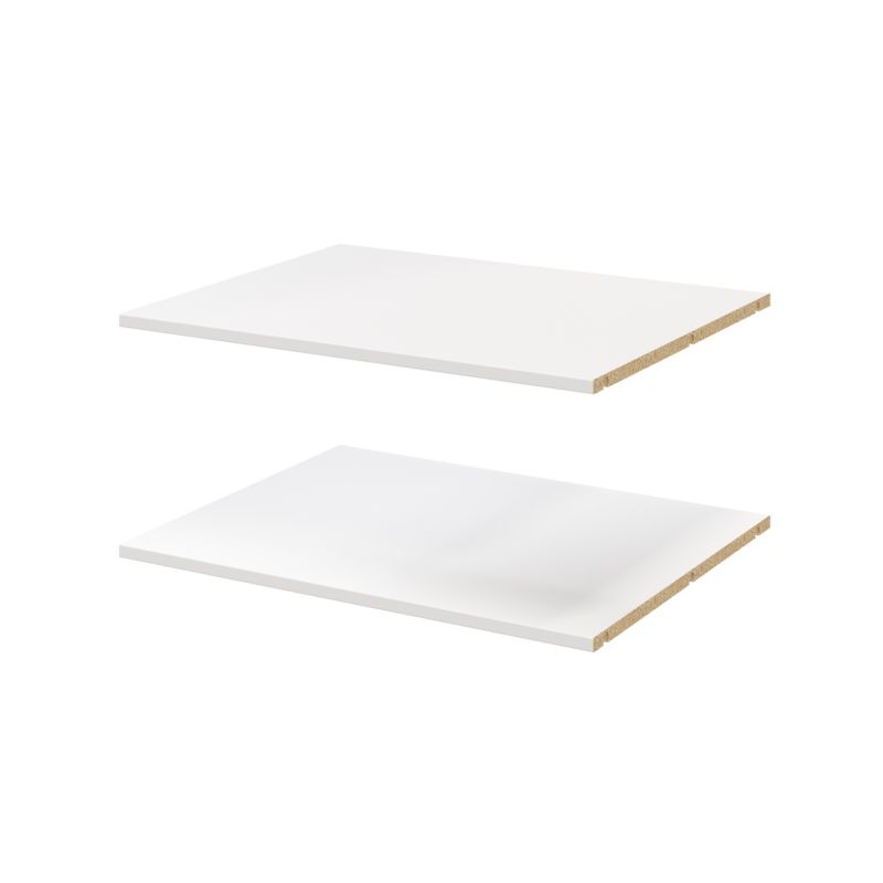 Półka do korpusu GoodHome Atomia 58 x 75 cm biały 2 szt.